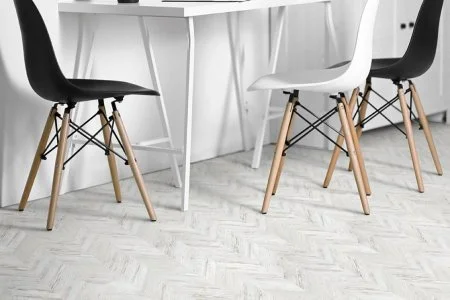 Пробковое покрытие CorkStyle Chevron White в Каменске-Уральском