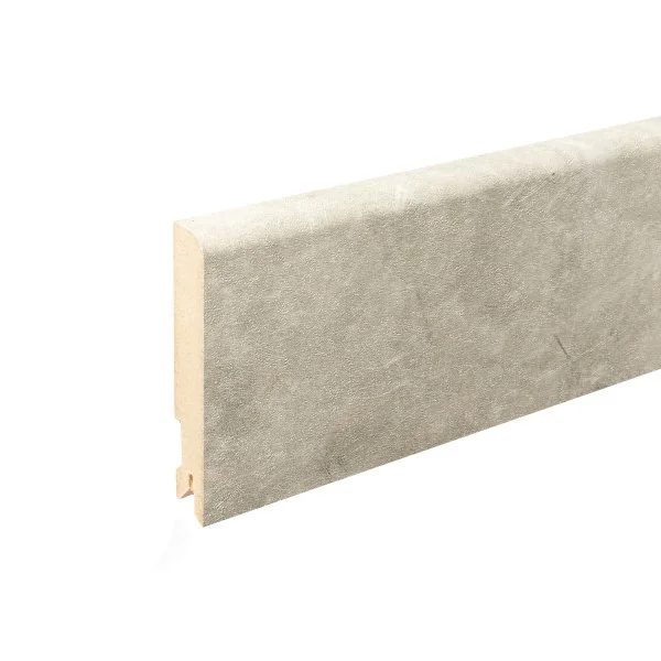 Плинтус MDF Bonkeel 24066 Бетон Лофт Светлый (80х16х2400 мм) в Каменске-Уральском