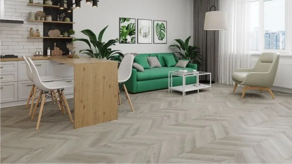 Кварц-виниловая плитка Alpine Floor Chevron Дуб Фантазия ECO 20-1 (2,5 мм. 43 класс) в Каменске-Уральском