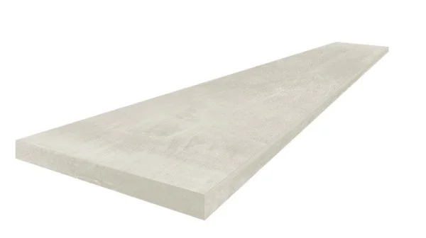 Керамогранит Coliseum Экспо Уайт Ступень угловая левая (Натуральный, 33х60) в Каменске-Уральском