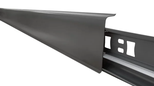 Плинтус пластиковый Arbiton INDO70 220 Чёрный матовый 2.5 м в Каменске-Уральском