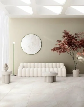 Керамогранит Coliseum Контеа Уайт 60х60 (Натуральный и Реттифицированный) в Каменске-Уральском