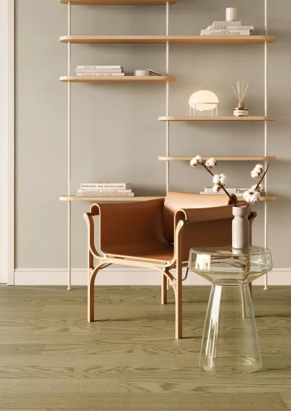 Паркетная доска Quartz Parquet Классик 5 мм Дуб Флэт Уайт 1258-55 в Каменске-Уральском