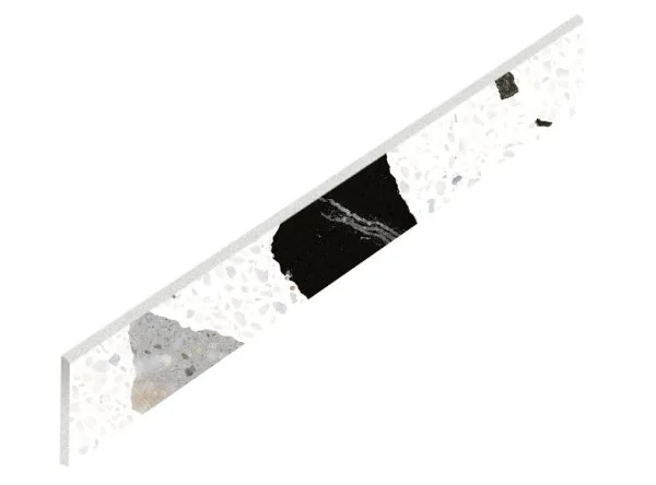 Керамогранит Coliseum Палладио Уайт Плинтус (Натуральный, 7,2х60) в Каменске-Уральском