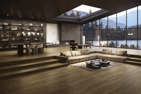 Керамогранит Italon Этернум Кофи 60х120 (Натуральная и Реттифицированная) в Каменске-Уральском