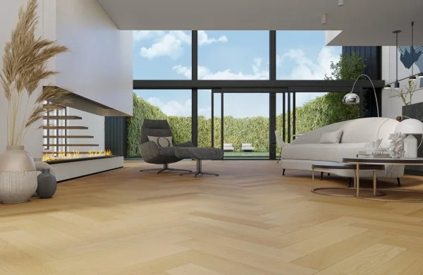 Паркетная доска Quartz Parquet Английская Ёлка Дуб Тоскана 33-407 в Каменске-Уральском