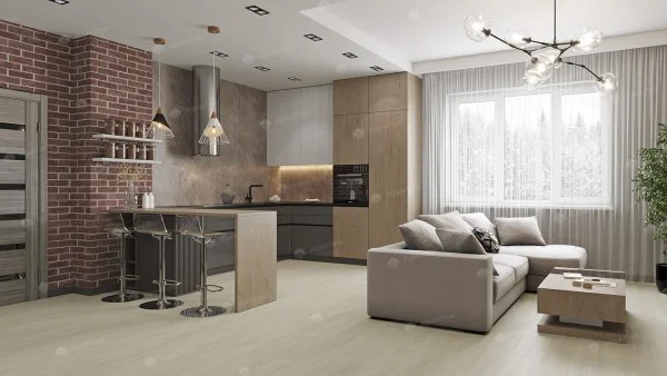 Каменно-полимерная плитка Alpine Floor Solo Ленто ECO 14-5, 3,5 мм 34 класс в Каменске-Уральском