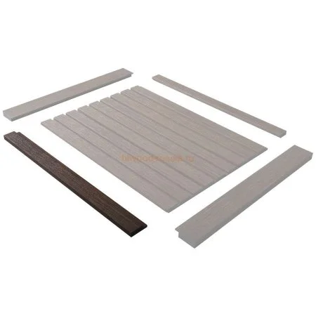 Финишный молдинг LF124A BR396 правый декорированный (42х12х2700мм) в Каменске-Уральском