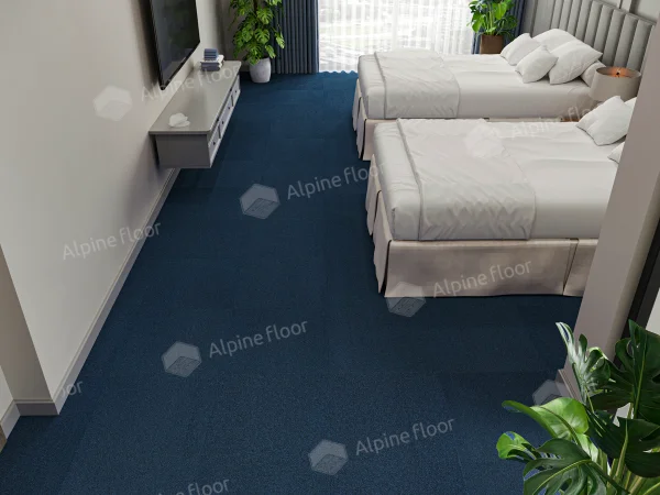 Ковровая плитка Alpine Floor Huron 402-5 Ниагара в Каменске-Уральском