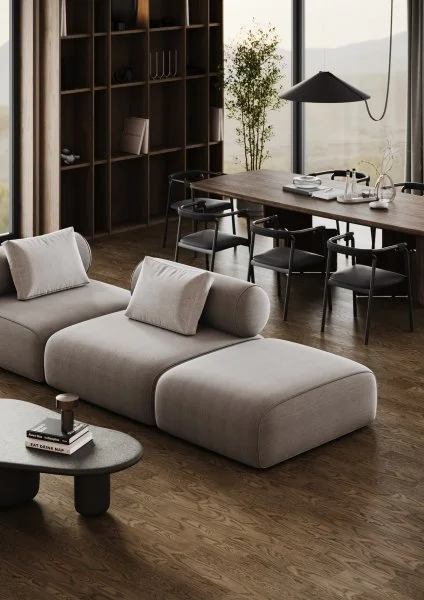 Паркетная доска Quartz Parquet Штучный паркет Дуб Брауни 44-413 в Каменске-Уральском