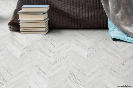 Пробковое покрытие CorkStyle Chevron White в Каменске-Уральском