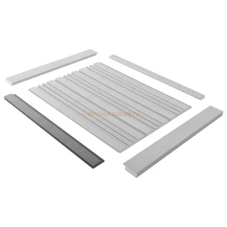 Финишный молдинг LF124A S339S правый декорированный (42х12х2700мм) в Каменске-Уральском