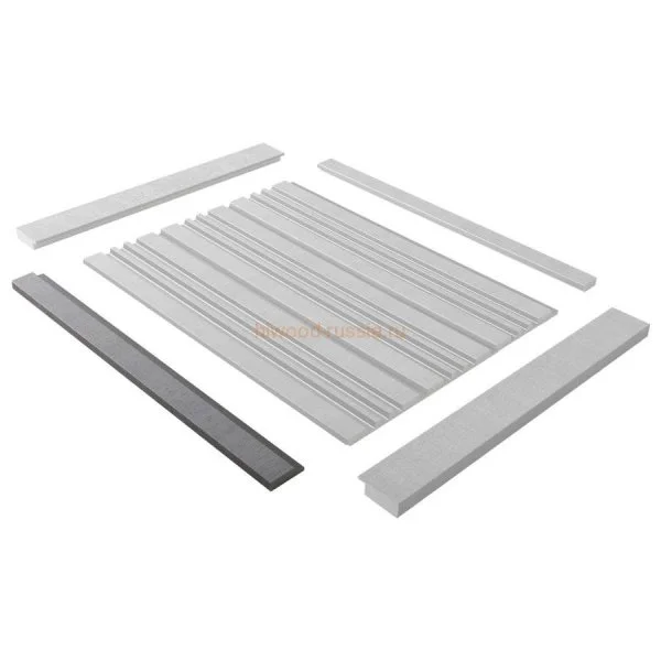 Финишный молдинг LF124A S339S правый декорированный (42х12х2700мм) в Каменске-Уральском