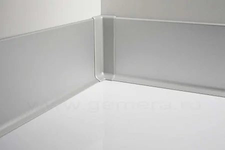 Угол внутренний для плинтуса Fezard ALP-100 (Алюм) в Каменске-Уральском