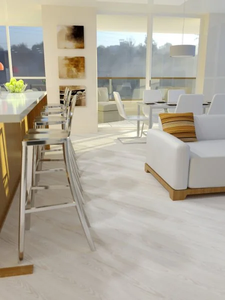 Кварц-виниловая плитка FineFloor Light Дуб Безье FF-1325 в Каменске-Уральском