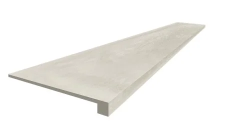 Керамогранит Coliseum Экспо Уайт Ступень фронтальная (Натуральный, 33х60) в Каменске-Уральском